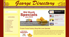 Desktop Screenshot of george.vacations-in-south-africa.com